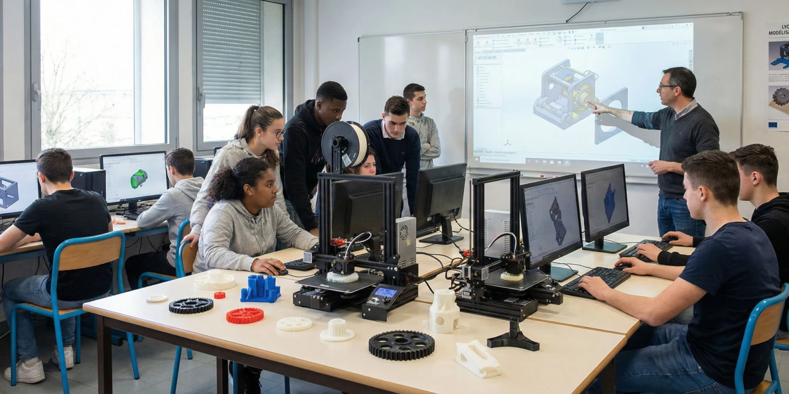 Programme Bac Pro MP3D : Cours 3D, Projets Concrets et Stages Expliqués