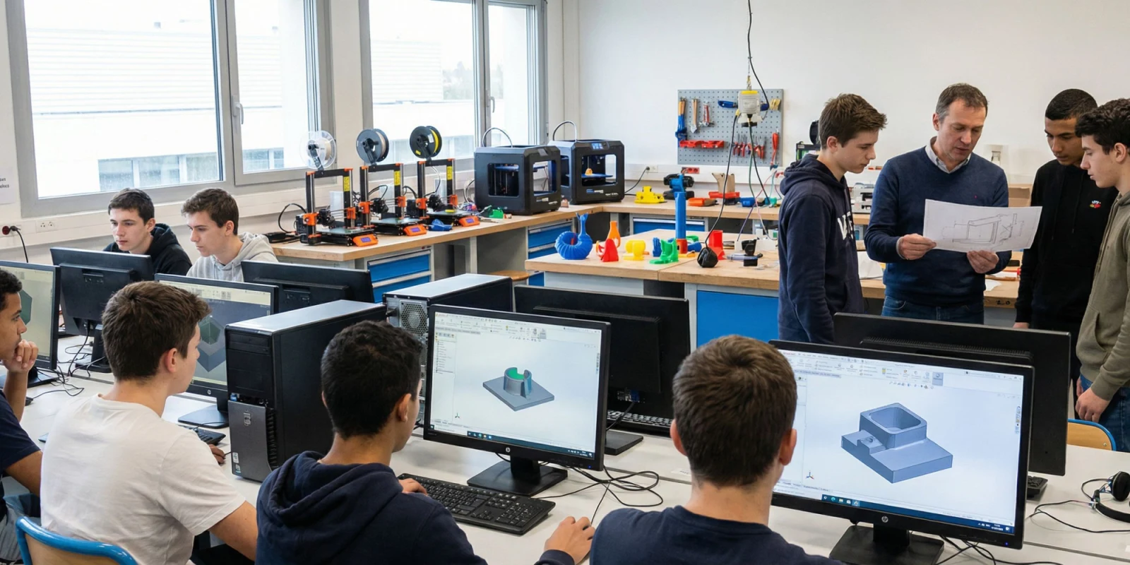 Bac Pro MP3D : Transformer vos Idées en Prototypes 3D par des Projets Concrets