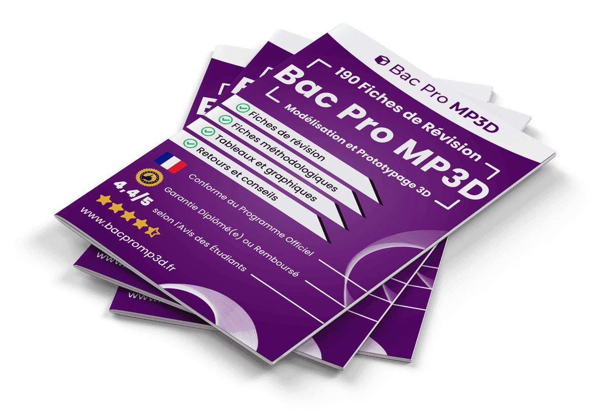 190 Fiches de Révision pour le Bac Pro MP3D